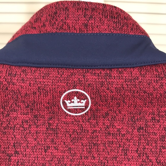 PETER MILLAR Crown Fleece Sweater Vest Small - Picture 8 of 12